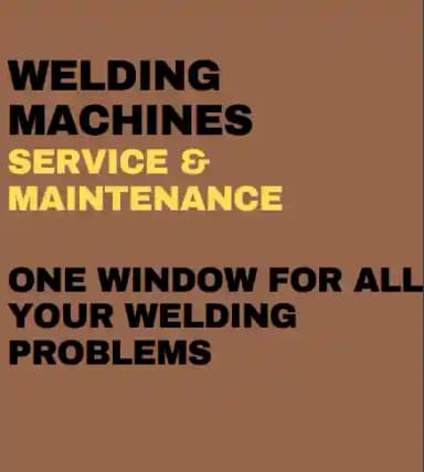 Welding Machines service & Maintenance 2
